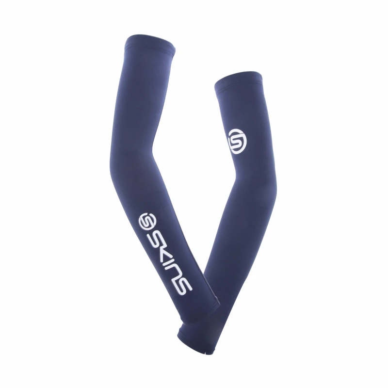 Image of Skins Series-1 Arm Compression Sleeves Mens - Blue Blue XS