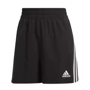 Image of adidas TRAINICONS 3-Stripes Woven Shorts Womens - Black