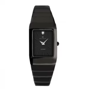 Image of Accurist Ladies Black Ceramic Bracelet Watch