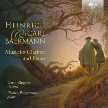 Image of Heinrich & Carl Baermann Music for Clarinet and Piano by Heinrich Joseph Baermann CD Album