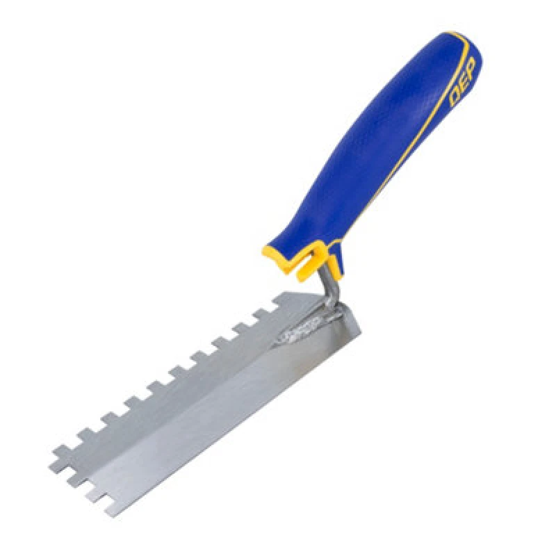 Image of Vitrex Xtreme Bucket Hook Notched Margin Trowel, (L) 260mm X (W) 50mm