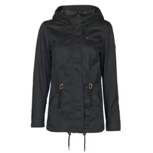 Image of Only ONLLORCA womens Parka in Black - Sizes S,XS