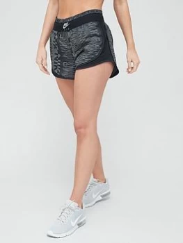 Image of Nike Air Running Tempo Shorts - Black Size M Women