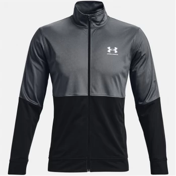 Image of Urban Armor Gear Pique Track Jacket Mens - Pitch Gray