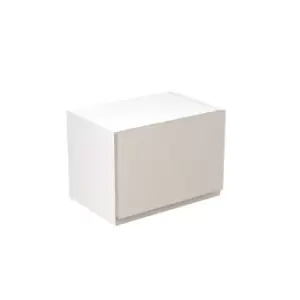 Image of KitchenKIT J-Pull Handleless 50cm Wall Bridge Unit - Matt Light Grey