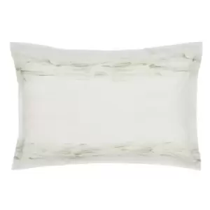 Image of Himeya Swept Away 200TC Cotton Oxford Pillowcase - Cream