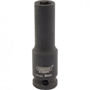 Image of Draper Expert 3/8" Drive Hi Torq Deep Hexagon Impact Socket Metric 3/8" 9mm