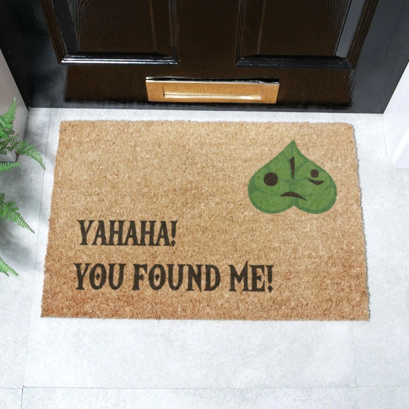 Image of Artsy Doormats Yahaha Coir Doormat (60 X 40Cm)