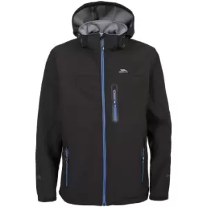 Image of Trespass Mens Hebron Waterproof Softshell Jacket (XS) (Black)