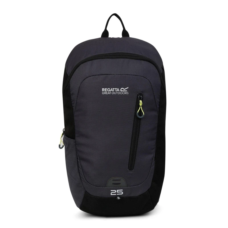 Image of Regatta Mens Highton V2 25 Litre Backpack 25 Litres Black/Seal Grey EU272-28P-ONE