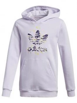 Image of Boys, adidas Originals Hoodie - Purple, Size 5-6 Years