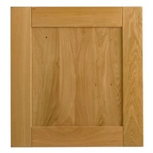 Image of Cooke Lewis Chesterton Solid Oak Tall oven housing door W600mm