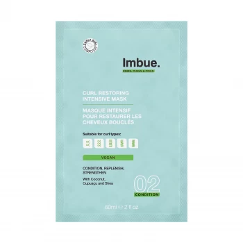 Image of Imbue. Curl Restoring Intensive Mask Sachet