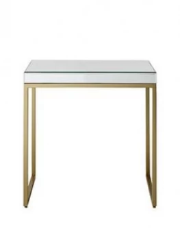 Image of Hudson Living Pippard Side Table - Champagne