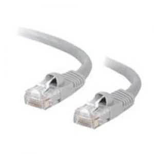 Image of C2G 1m Cat5E 350 MHz Snagless Booted Patch Cable - Grey