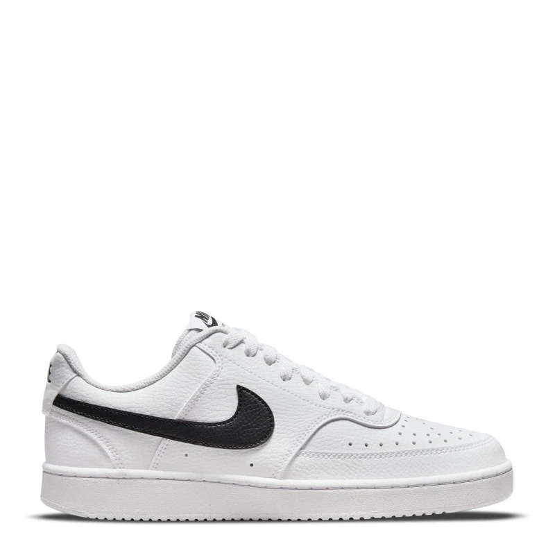 Image of Nike Court Vision Low Next Nature Trainers White/Black female 3 (36)