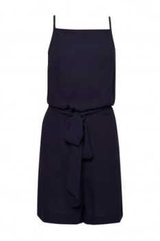 Image of Great Plains Soft Crepe Playsuit Blue