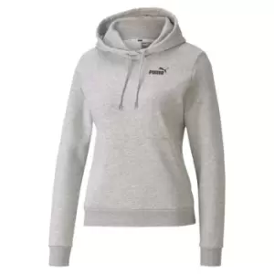 Image of Puma Fleece Hoodie Womens - Grey