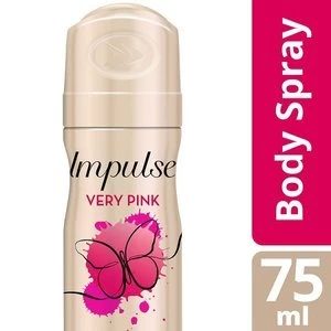 Image of Impulse Very Pink Body Spray 75ml
