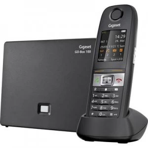 Image of Gigaset E630A GO Cordless VoIP shockproof, waterproof, Hands-free Colour TFT/LCD Black
