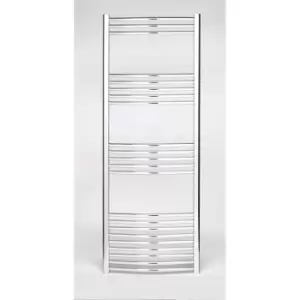 Image of Towelrads Hamilton Curved Towel Radiator, 1600x600mm - Chrome