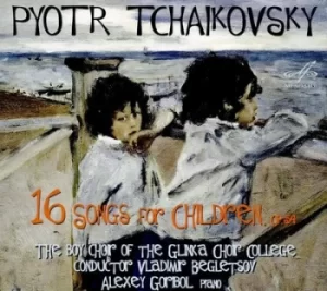 Image of Pyotr Tchaikovsky 16 Songs for Children Op 54 by Pyotr Il'yich Tchaikovsky CD Album