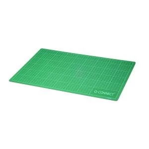 Image of Q-Connect Cutting Mat Non-Slip A2 Green KF01137
