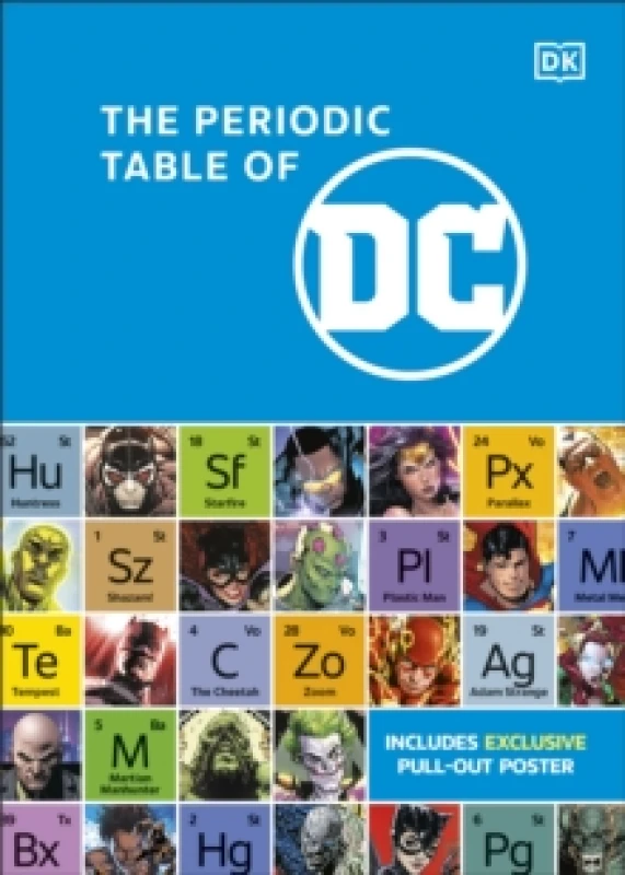 Image of The Periodic Table of DC. Hardback Books