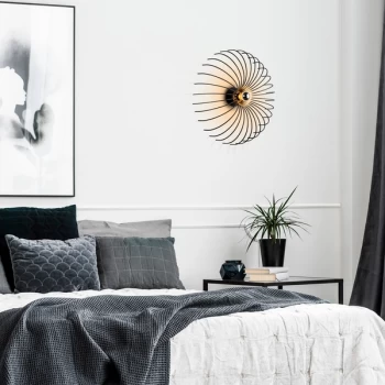 Image of Aspendos - N-643 Black Wall Lamp