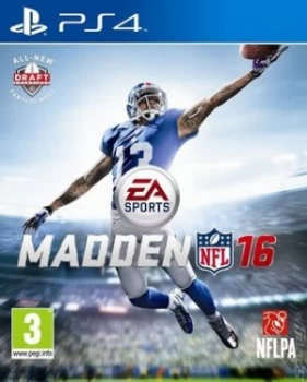 Image of Madden NFL 16 PS4 Game