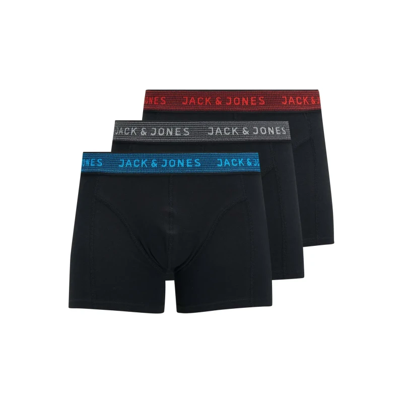 Image of jack & jones Set of 3 children's boxers Jack & Jones waistband Gris Male 16 ans