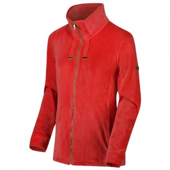 Image of Regatta Odelia Full Zip Fleece - RedSky Velor