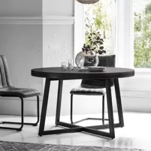 Image of Gallery Interiors Boho Boutique Round 4 Seater Dining Table