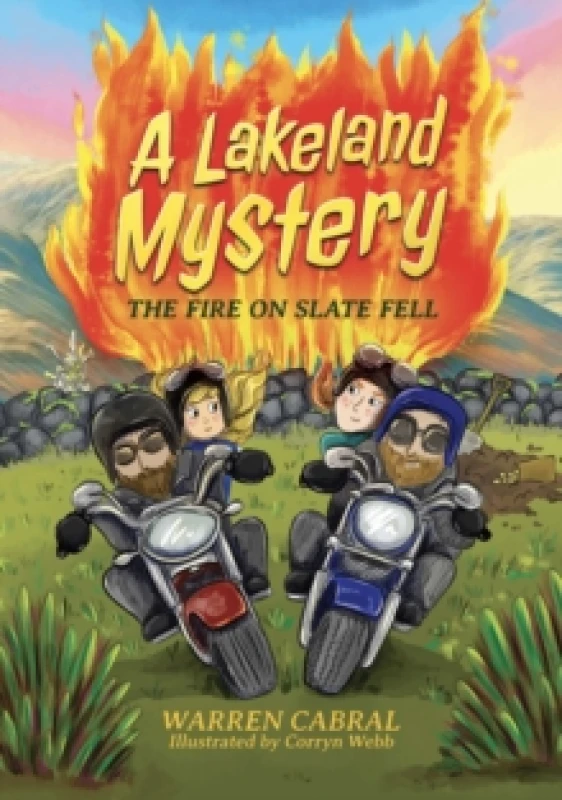 Image of The Fire on Slate Fell. Paperback. By Warren Cabral, Ryan Webb Books