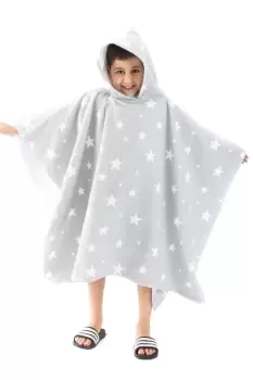 Image of Star Kids Hooded Towel Poncho