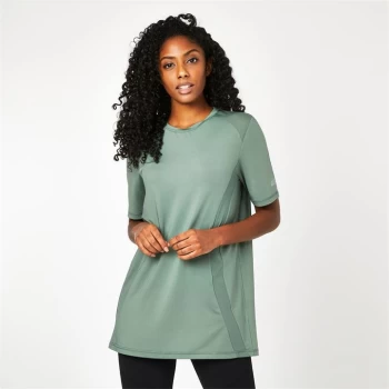 Image of Everlast Mesh Reflective T-Shirt - Khaki