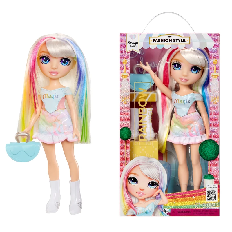 Image of Rainbow High Rainbow High My Fashion Style Doll Amaya - Rainbow High Female RN71401