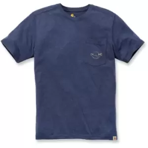 Image of Carhartt Mens Maddock Strong Graphic Short Sleeve T Shirt S - Chest 34-36' (86-91cm)