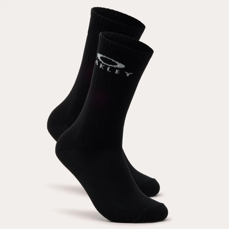 Image of Oakley Oakley 3Pk Logo Sock Sn63 Blackout male M