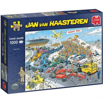 Image of Jumbo Jan Van Haasteren Grand Prix Jigsaw - 1000 Piece