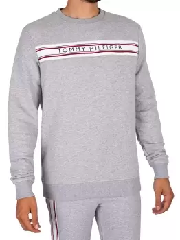 Image of Printed Logo Lounge Sweatshirt