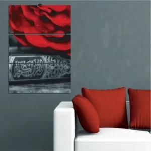 Image of B15 Multicolor Decorative MDF Painting (3 Pieces)