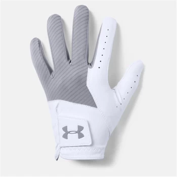 Image of Under Armour Armour Medal Golf Glove - White/Grey