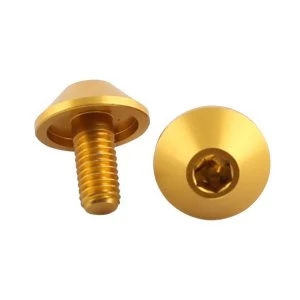 Image of ETC Alloy Bolts Coloured Socket Head (4) M5 x 15mm Gold