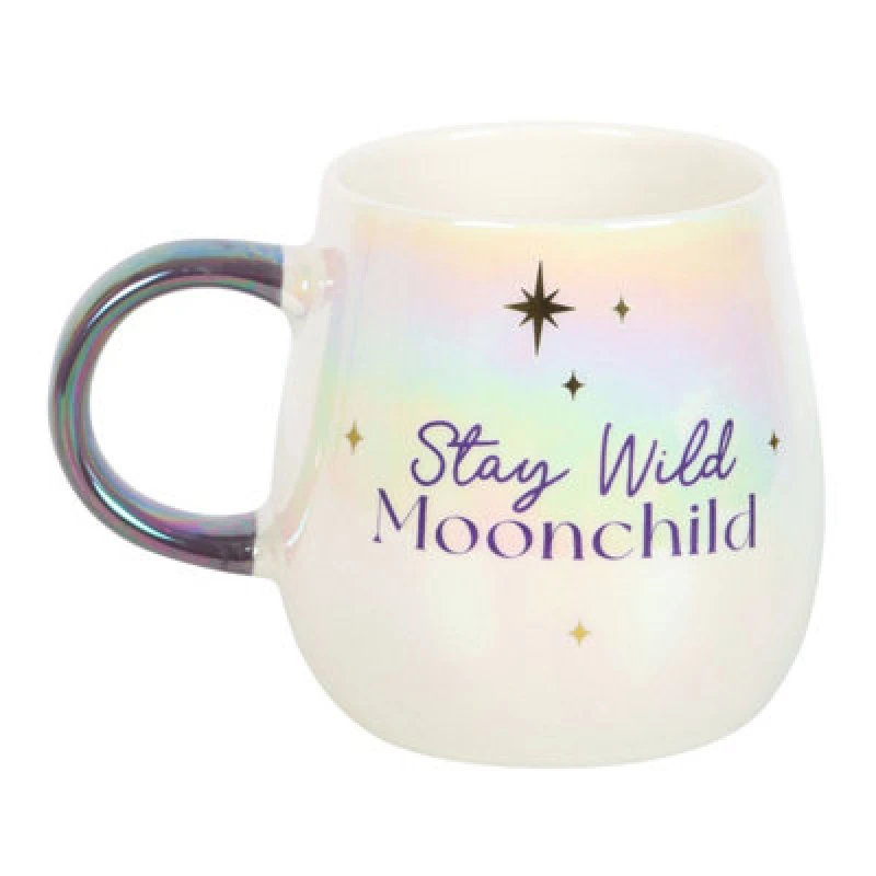 Image of Something Different Something Different Stay Wild Moon Child Round Mug Multi One Size Unisex 5063527027313