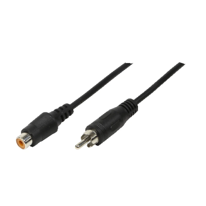 Image of LogiLink RCA - RCA. 5m audio cable Black