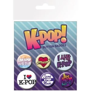 Image of KPop Mix Badge Pack