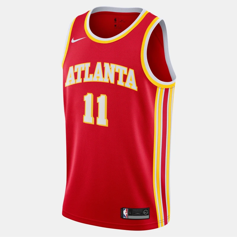 Image of Nike ATL Swngmn IJsy University Red male 7-8 (S)