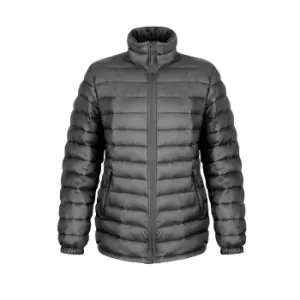 Image of Result Ladies/Womens Ice Bird Padded Jacket (Water Repellent & Windproof) (S) (Black)