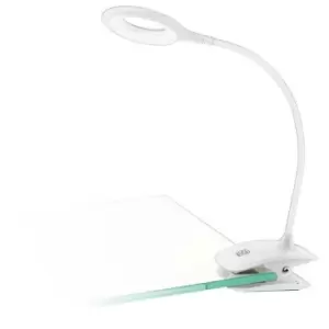 Image of Netlighting Cabado LED 2 Lamp Clamp & Clip On Lamp White
